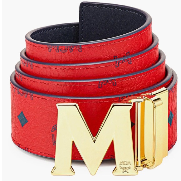 🖤⭐️❤️ MCM Claus M Reversible Belt ❤️⭐️🖤